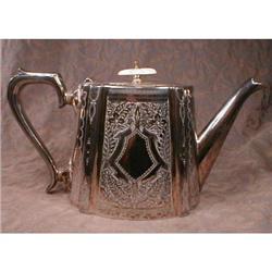 COOPER Brothers TEAPOT Sheffield SP -Antique- #2087138