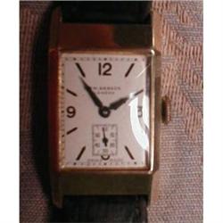 JW Benson WRISTwatch 9k Gold SWISS 15J ENGLAND #2087168