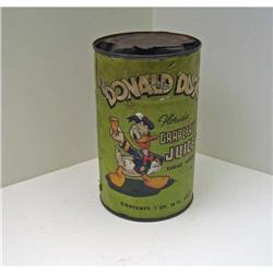 DONALD DUCK JUICE CAN WITH LABEL #2087197