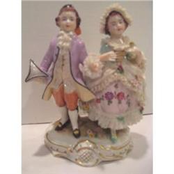 Vintage Dresden Couple Figurine #2087209