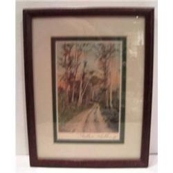 Wallace Nutting Tree Lined Lane #2087212