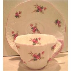 Shelley Bridal Rose Cup and Saucer #2087215