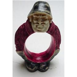 Celluloid Fisherman Napkin Ring #2087238