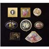 Image 1 : Lot of 9 Vintage Courting Scene Pill Boxes #2087264
