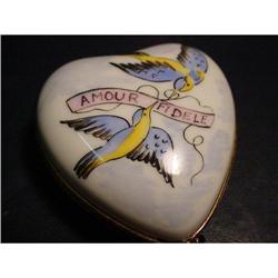 French hand painted Limoges box signed #2087294