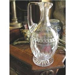 Wonderful Vintage Crystal Pitcher #2087345