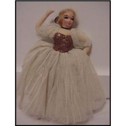 Doll Bernard Ravca White Ballerina Papier Mache#2087358