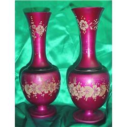 Wood Carved Vases #2087431