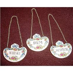 Crown Staffordshire Bone China Decanter Tags #2087432