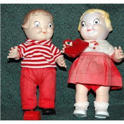 Pair of Campbell Soup Kids Dolls complete  #2087475