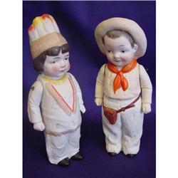 1900s HERTWIG PR COWBOY/INDIAN,GERMANY #2087515