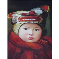 Young Girl w/ Dragon on Head, Mint  #2087530