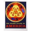 Image 1 : Robert Indiana, Golden Future of America, Silks#2095793