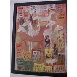 Folk Art Painting by Purvis Young #2096207