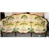 Image 1 : Louis Philippe Sofa with Palm trees fabric 1840#2096337