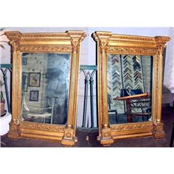 PAIR  of  fantastic  French Empire mirrors #2096394