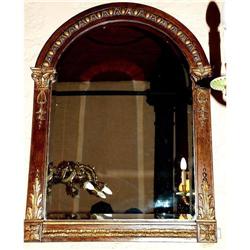 Mahogany  mirror Empire gilded ornaments #2096408