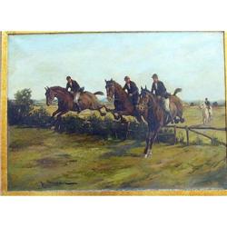 Horses by Karl Mohr  Germany oil on canvas  #2096422