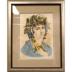 Autumn by Currier & Ives lithograph print #2105851