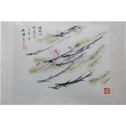 CHINESE  INK  ON  PAPER  PAINTING #2106005