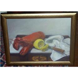 Impressionist Oil on Canvas, Still Life  #2106264