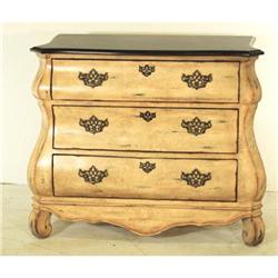 A 813   Painted  Serpentine Chest #2106300