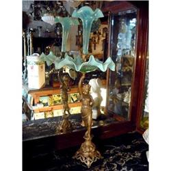 White metal with Bronze patina Table Centre #2106303