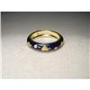 Image 1 : Hidalgo Enamel 18K Gold Turtle Diamond Band #2106353