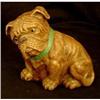 Image 1 : Antique Wood Composite Bulldog #2106697