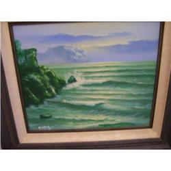 Carter Oil on Canvas Painting -  #2106813