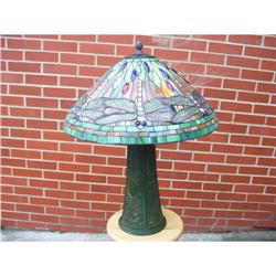 Art glass leaded glass Lamp #2106816