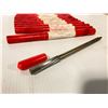 Image 2 : Lot of (14) Cleveland 3/8" Tanged Reamers