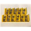 Image 1 : Lot of (22) New? Kennametal Carbide Inserts, P/N: TNMG666