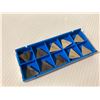 Image 2 : Lot of (90) New? Valenite Carbide Inserts, P/N: TEG 322J