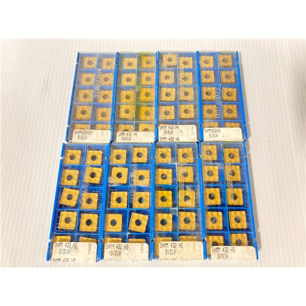 Lot of (80) New? Valenite Carbide Inserts, P/N: SNMM 432 HS