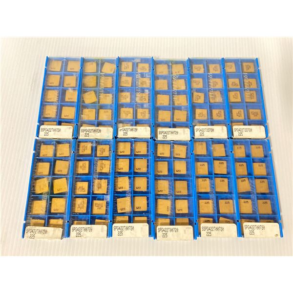 Lot of (120) New? Valenite Carbide Inserts, P/N: SSPG422T00720