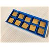 Image 2 : Lot of (120) New? Valenite Carbide Inserts, P/N: SSPG422T00720