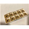 Image 2 : Lot of (59) New? Seco Carbide Inserts, P/N: CNMG432-MF4