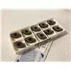 Image 2 : Lot of (70) New? Seco Carbide Inserts, P/N: DNMX 332W-MF2