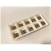 Image 2 : Lot of (100) New? Seco Carbide Inserts, P/N: SPU 322
