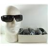 Image 1 : BOX OF 400UV PROTECTION BLACK STUDDED SUNGLASSES