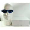 Image 1 : BOX OF OAKLEY STYLE BLUE SUNGLASSES.