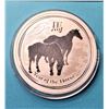 Image 1 : 1) 2 OZ. .999  SILVER COIN