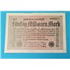 Image 1 : 11) 1923 GERMAN 50 MILLION MARK