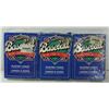 3 MAJOR LEAGUE ALL STARS BASEBALL PLAYING CARDS