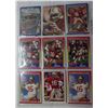 Image 1 : 18 JOE MONTANA FOOTBALL CARD LOT 49ERS LOT