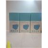 Image 1 : LOT OF 3 BOXES OF DISPOSIBLE FACE MASKS 24 PER BOX