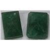 #81-GREEN EMERALD GEMSTONES 25.60ct