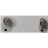 #49-NATURAL MOONSTONE STUD EARRINGS
