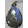 #138-NATURAL LABRADORITE PENDANT